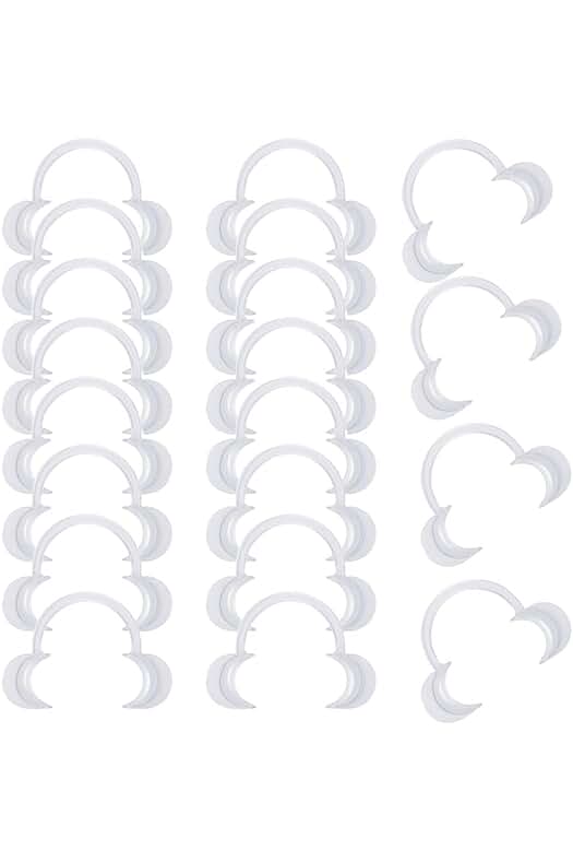 20 Piezas Changyeah - Protector Bucal Transparente para Examen Oral y Tratamiento Dental