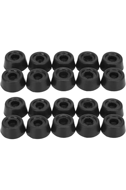 20PCS Tapa de billar de goma duradera, protege tu palo de billar
