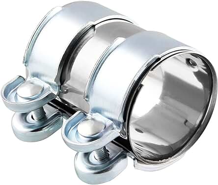 Abrazadera de Tubo de Escape de Acero Inoxidable para Sistema de Escape de Automóviles