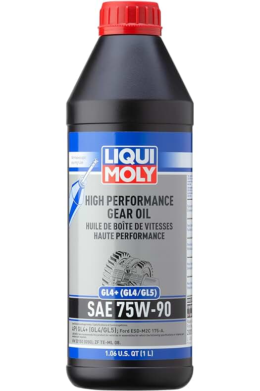 Aceite de alto rendimiento para cambio de líquidos y engranajes | LIQUI MOLY 75W-90 | 1L
