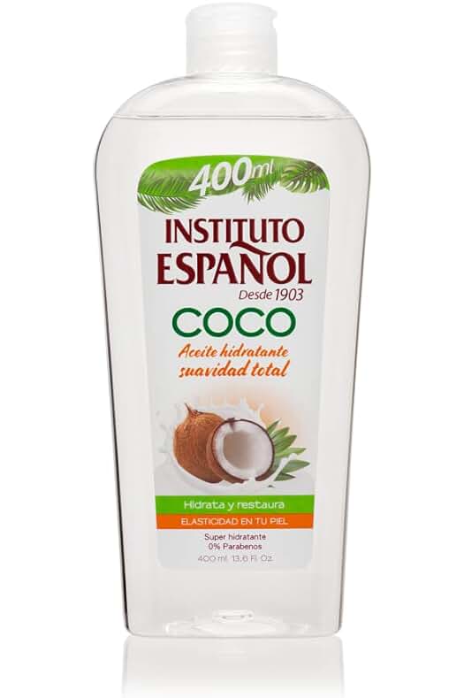 Aceite de Coco Hidratante - Instituto Español 400 ML