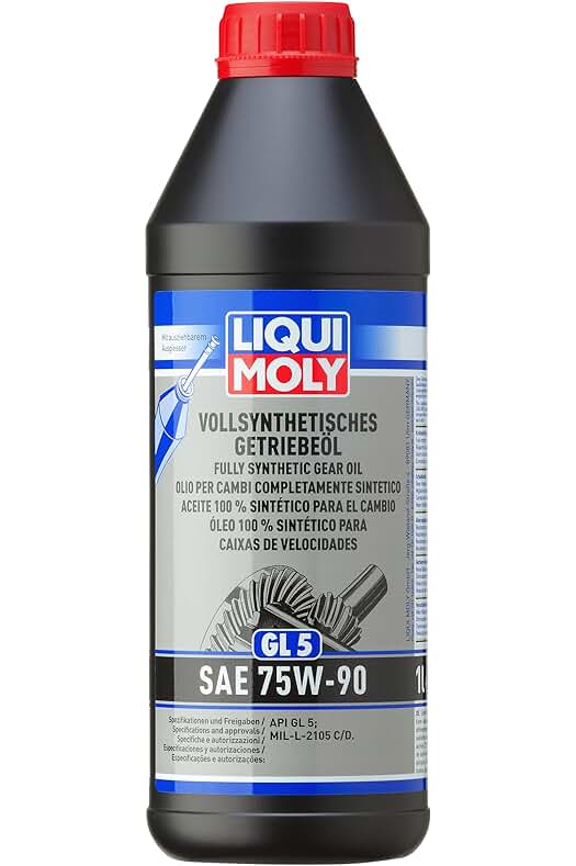 Aceite de engranajes sintético 75W-90 de LIQUI MOLY | 1 L | Calidad superior