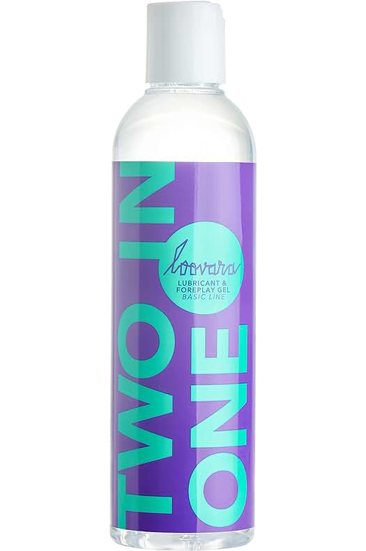 Aceite de masaje erótico para parejas - Loovara 2 en 1, 250 ml, sin fragancia.