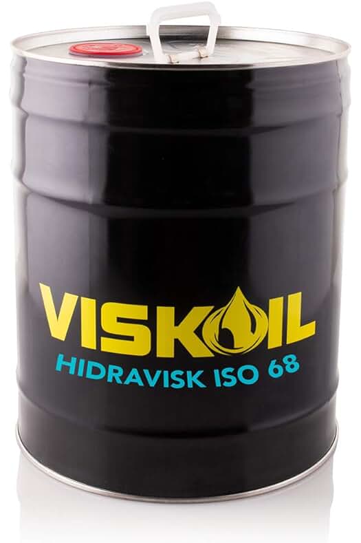 Aceite hidráulico Viskoil ISO 68: Lubricante de alto rendimiento para sistemas hidráulicos de 20 litros.