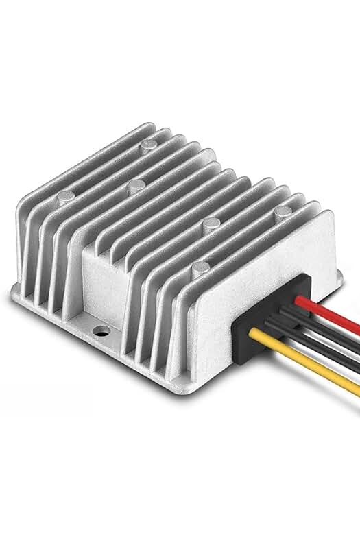 Adaptador de Corriente de 10A y 120W para Sistema Solar de Barco y Vehículos.
