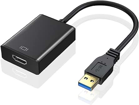 Adaptador HDMI USB 3.0 Full HD: Convierte tu PC en una estación multimedia