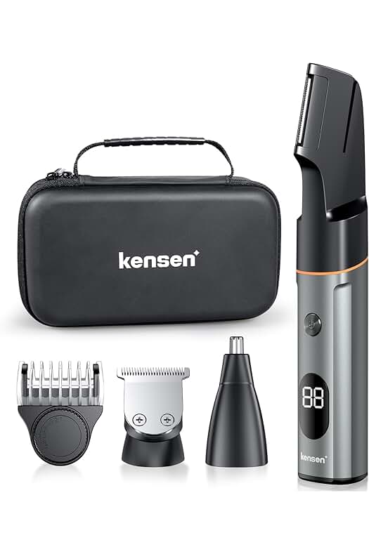 Afeitadora corporal masculina KENSEN: la mejor opción para un afeitado suave y preciso en todo el cuerpo.