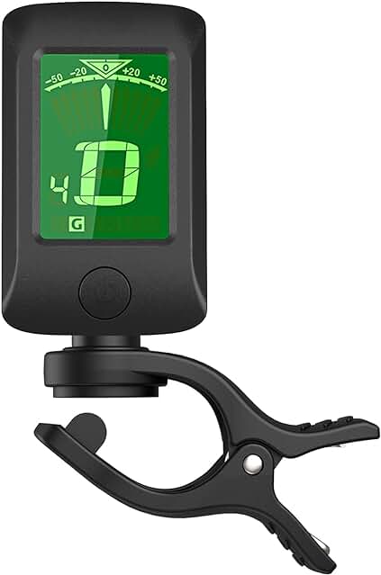 Afinador Cromático Digital para Guitarra con Pantalla LCD - Summina