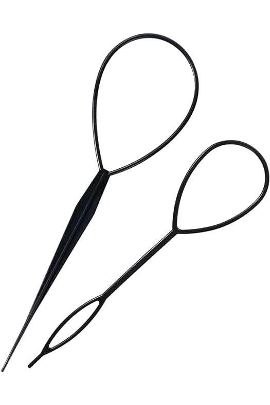 Aguja para trenzar el cabello Sularpek - Herramienta de peinado profesional para una cola trenzada perfecta.