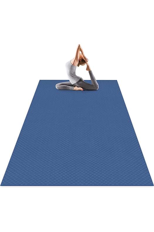 Alfombra de yoga Odoland - Antideslizante, duradera y multicolor para pilates, fitness y meditación.