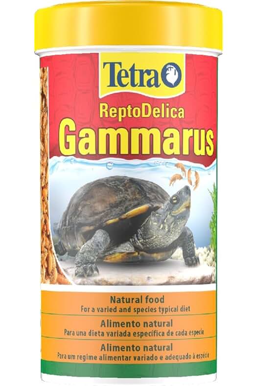 Alimentación natural para tortugas acuáticas: Tetra Gammarus 250 ml, la elección perfecta.
