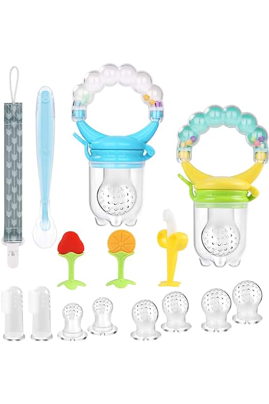 Alimentador Antiahogo de Fruta Vicloon: seguro, versátil y divertido para bebés y niños pequeños