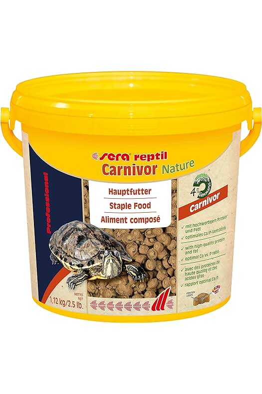 Alimento para Reptiles Carnívoros Sera Reptil Carnivor Nature, 1.12 kg