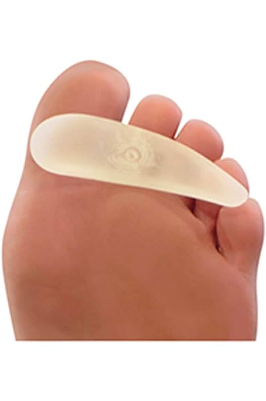Alivio instantáneo para los dedos de los pies: Gel Toe Crest de Aidapt