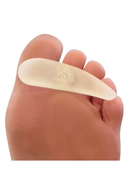 Alivio instantáneo para los dedos de los pies: Gel Toe Crest, paquete de 3