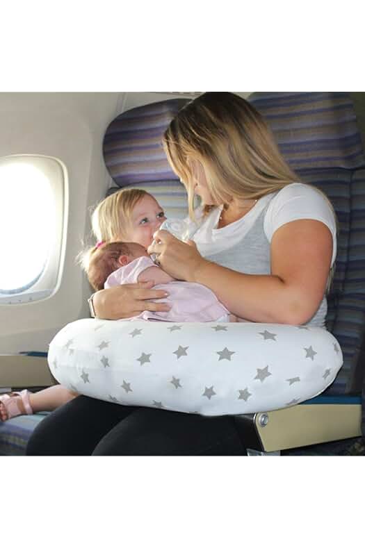 Almohada inflable para bebés: Comodidad y portabilidad en una sola solución para la alimentación.