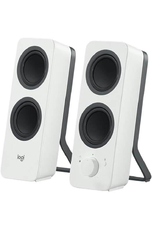 Altavoces Bluetooth Logitech Z207 con sonido estéreo y conexión multipunto para dispositivos UK.