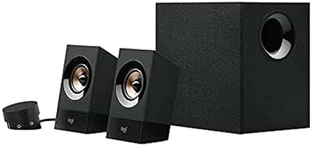 Altavoces Logitech Z533 2.1 con Subwoofer: Sonido Potente y Graves Potentes de 120W