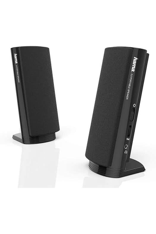 Altavoces para pc portátiles Hama | Sonido de alta calidad y fácil conexión