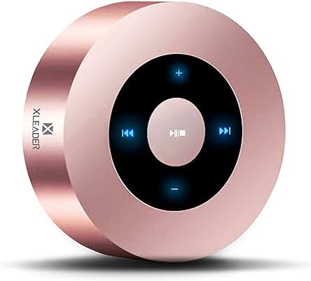Altavoz Bluetooth SoundAngel A8 (3rd Gen) Oro Rosa: La Mejor Experiencia de Sonido Inalámbrico.