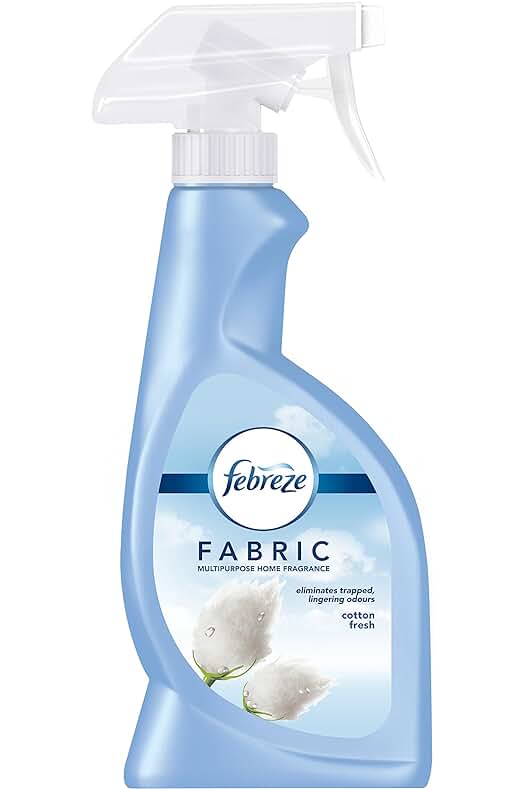 Ambientador de tela: Elimina olores y refresca tus telas con el spray de algodón fresco.