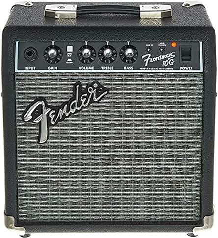 Amplificador combo Fender Frontman 10G: el mejor compañero para tus prácticas con guitarra eléctrica.