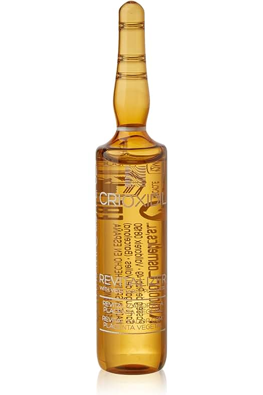 Ampollas Capilares Crioxidil con Placenta Vegetal - 12 Ampollas, 180 ml