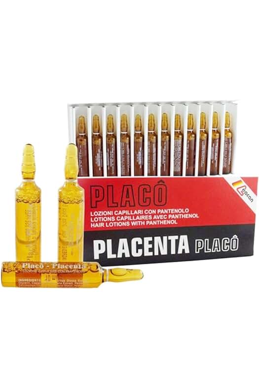 Ampollas Tratamiento Capilar Intensivo Antipérdida - Placenta Placo 12 x 10 ml.