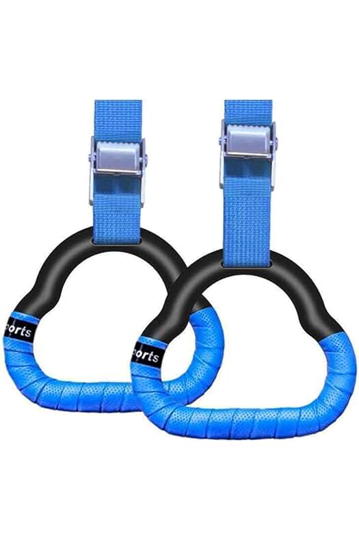 Anillos de Gimnasia para Niños - Equipos de Entrenamiento Ajustables para Ejercicios y Gimnasia Infantil.