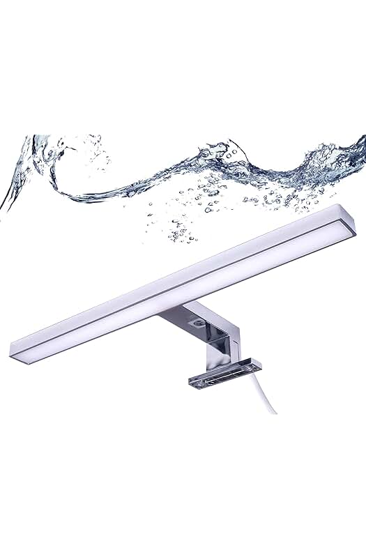 Aplique de Espejo LED para Baño - Iluminación perfecta para maquillaje y cuidado personal.