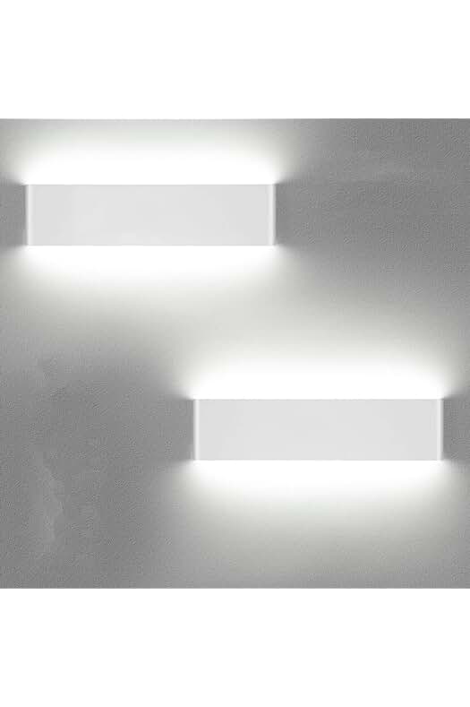 Apliques de pared LED modernos para iluminar y decorar tu hogar.