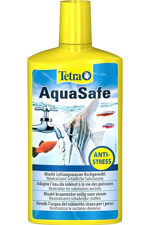 AquaSafe Tetra: Protégete de Sustancias Nocivas en el Agua del Grifo para tu Acuario