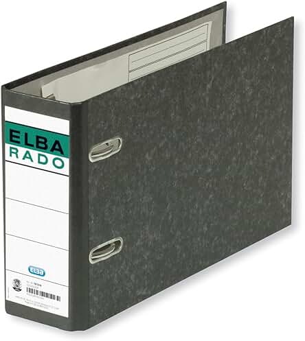Archivador A5 de papel jaspeado: Elba Rado Clásico Jaspeado 100202209.