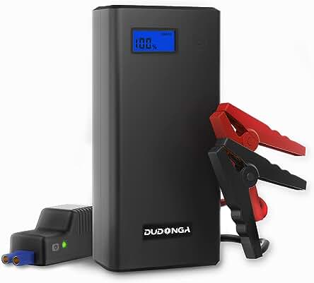 Arrancador de Coches DUDONGA, potente y rápido, ideal para vehículos de gasolina y diésel.