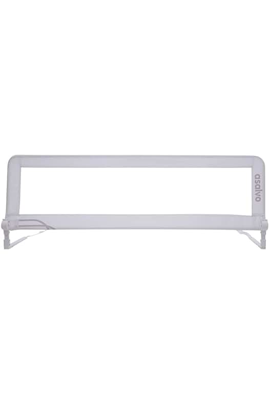 Asalvo 12661 - Barrera de Cama 2 en 1, Blanco: La solución perfecta para la transición de la cuna a la cama.