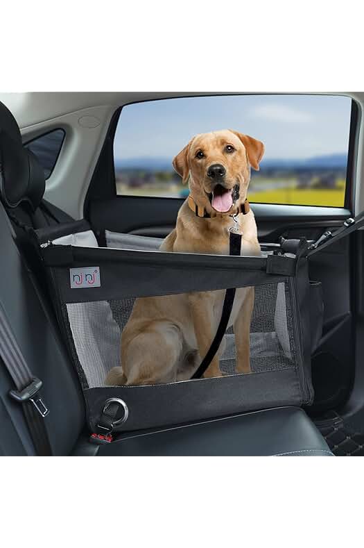 Asiento de Coche para Mascotas – Seguro y Cómodo para Viajar con tu Mejor Amigo