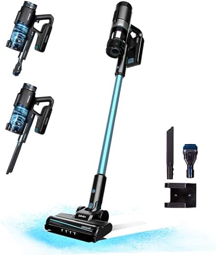 Aspirador vertical Conga Rockstar 1500: potente, inalámbrico y versátil para una limpieza eficiente