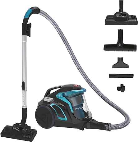 Aspiradora sin bolsa para parquet con filtro HEPA 13 y depósito de 2L - HP700 Hoover