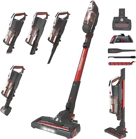 Aspiradora sin cable Hoover H-FREE 500 Mascotas: potente, versátil y sin bolsa.