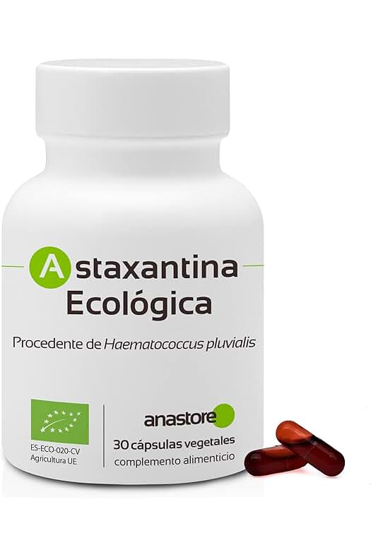 Astaxantina Ecológica: Potente Antioxidante Natural para Energía, Salud Visual y Cuidado de la Piel.