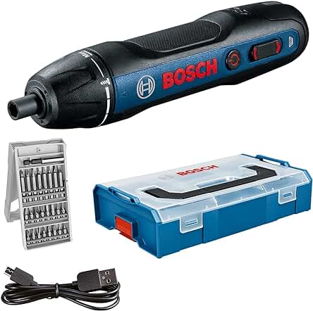 Atornillador a batería Bosch GO - Potente herramienta para tus proyectos de bricolaje.