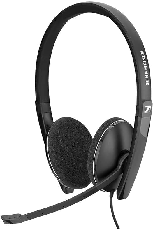 Auriculares con cable Sennheiser PC 8.2 CHAT: Comodidad y calidad de sonido para gaming, e-learning y música.