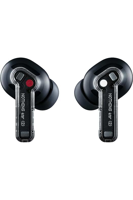 Auriculares inalámbricos Nothing Ear (2) - Cancelación de Ruido, Hi-Res, Conexión Dual - Negro.