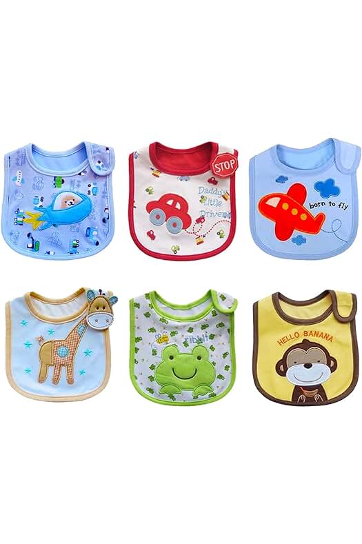 Baberos impermeables para bebés: Máxima protección y estilo para tus pequeños.