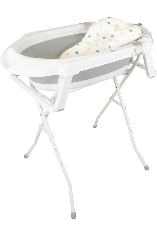 Bañera Bebé Plegable Portátil - Cómoda, Segura y Práctica para el Baño de tu Bebé.