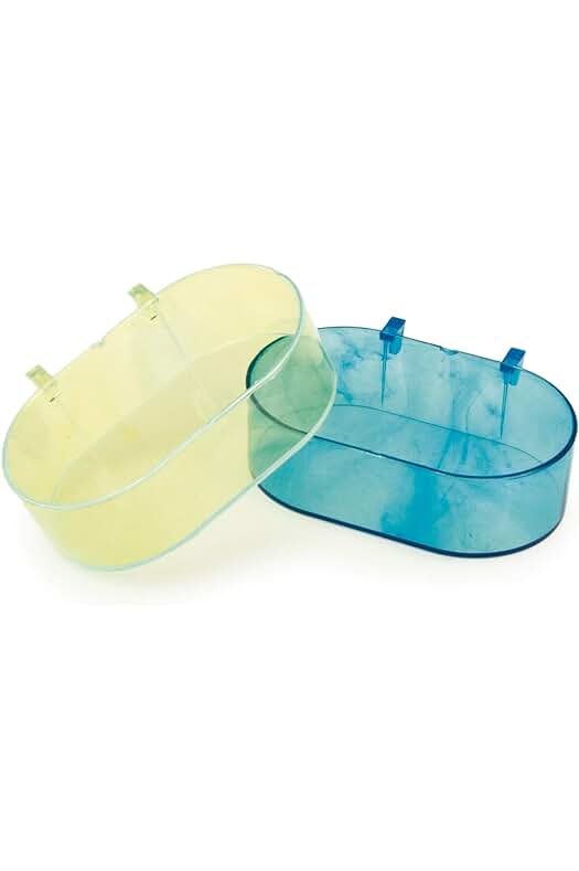 Bañera colgante para mascotas de tamaño medio - Variedad de colores disponibles.