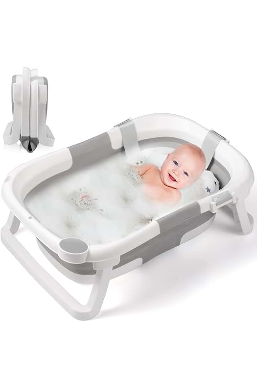 Bañera Plegable Bebé: Práctica y Ahorra Espacio para el Baño de tu Bebé