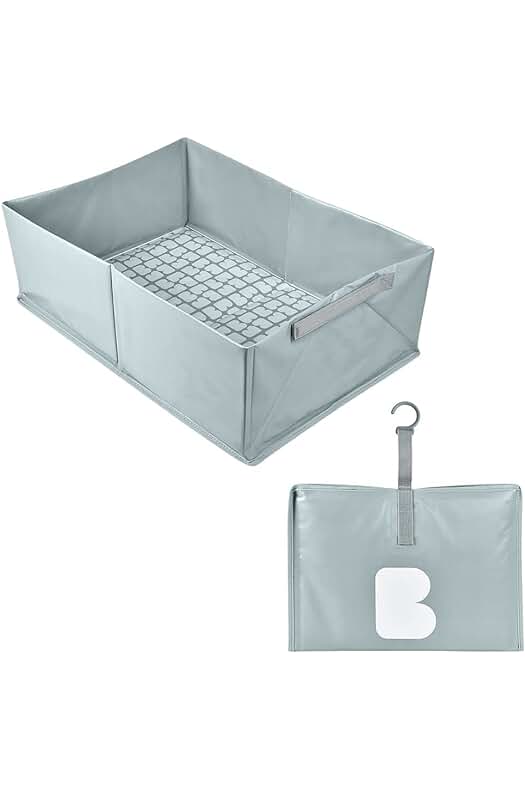 Bañera plegable para bebés BÉABA: práctica, compacta y elegante, ideal para bañar a tu bebé.