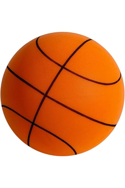 Balón de Baloncesto de Espuma Silenciosa para un Agarre Fácil y Sin Ruido.