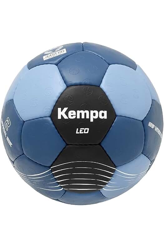 Balón de balonmano Kempa Leo para niños y adultos - duradero y cómodo al tacto.